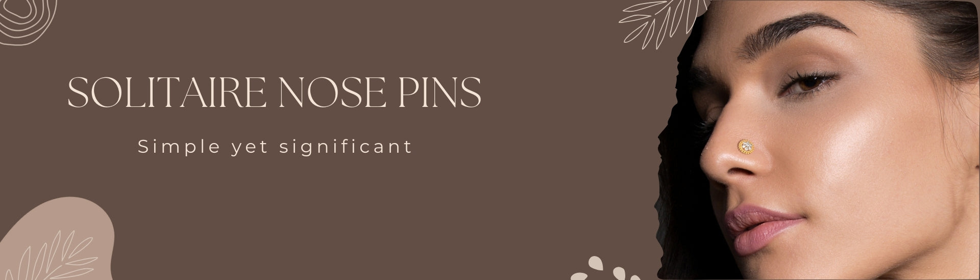 Solitaire Nose pins