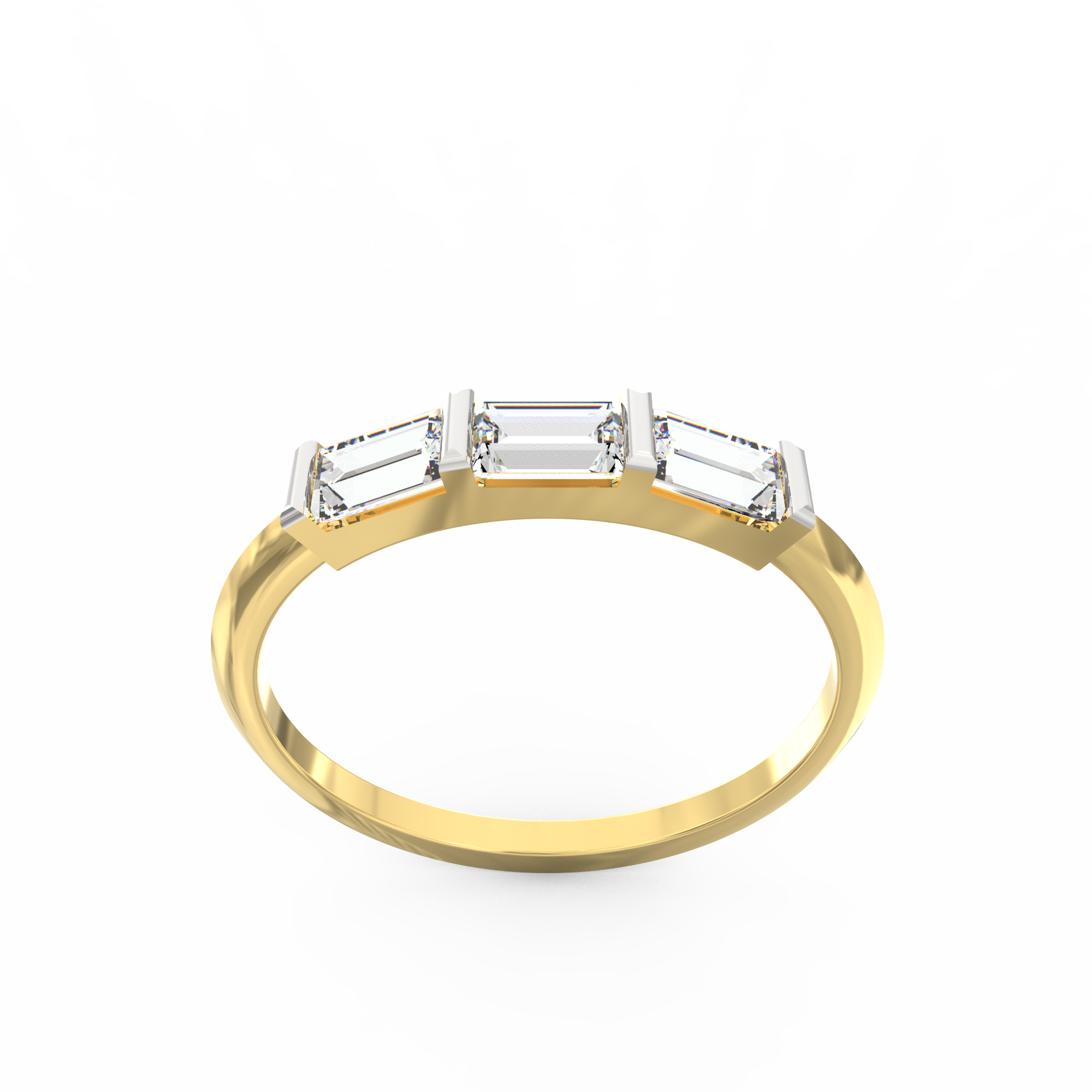 Baguette Radiance Diamond Ring