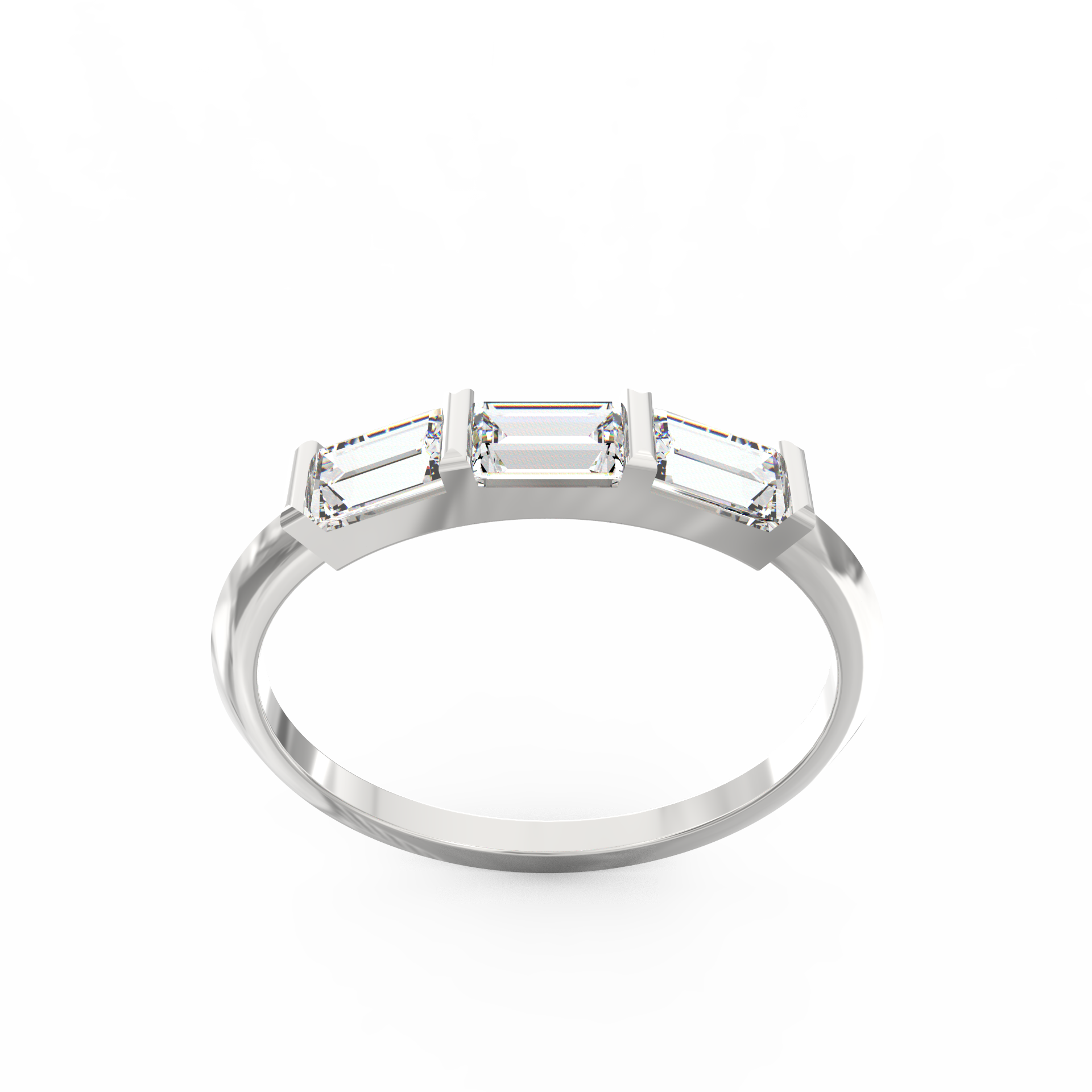 Baguette Radiance Diamond Ring