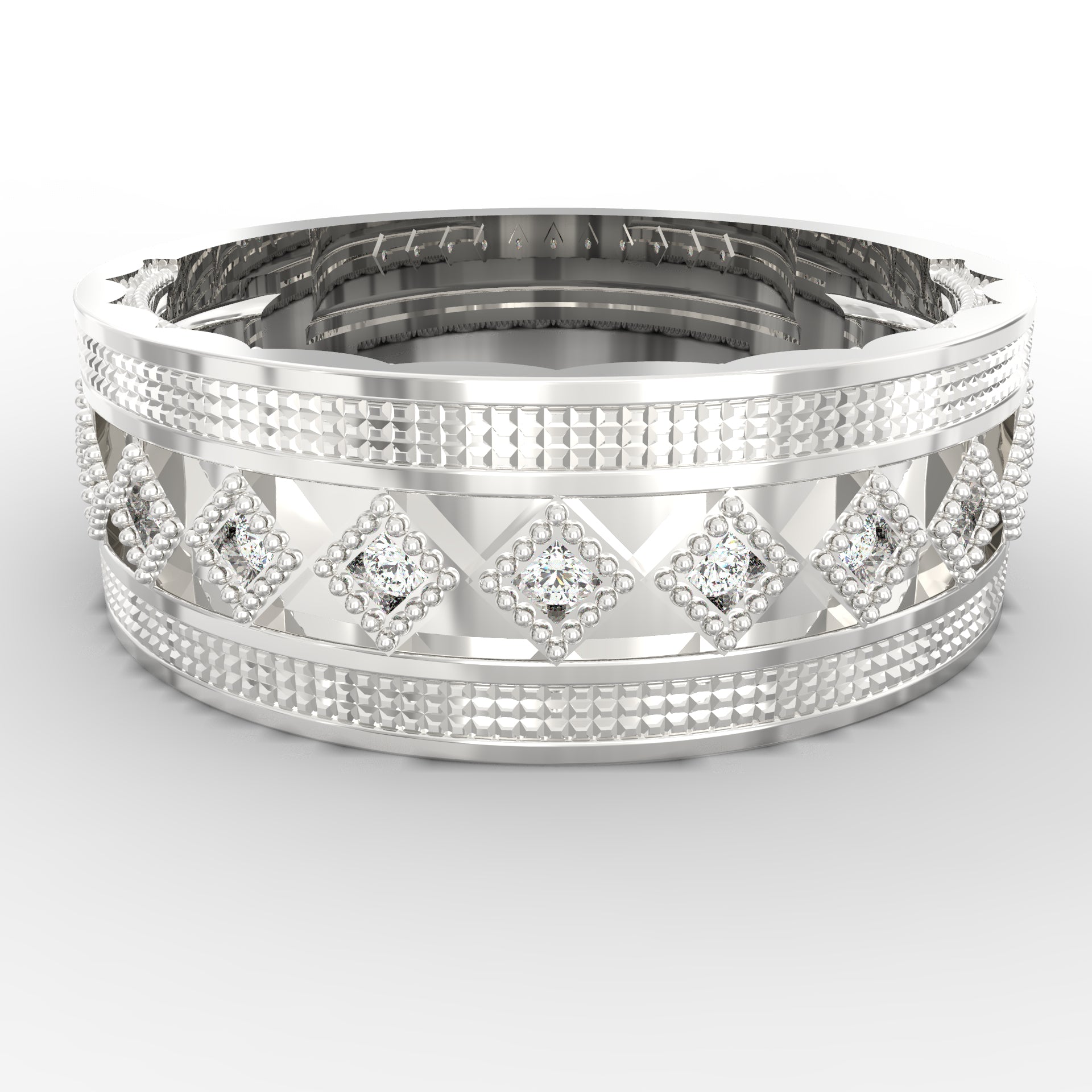 Eternal Echo Diamond Band Ring