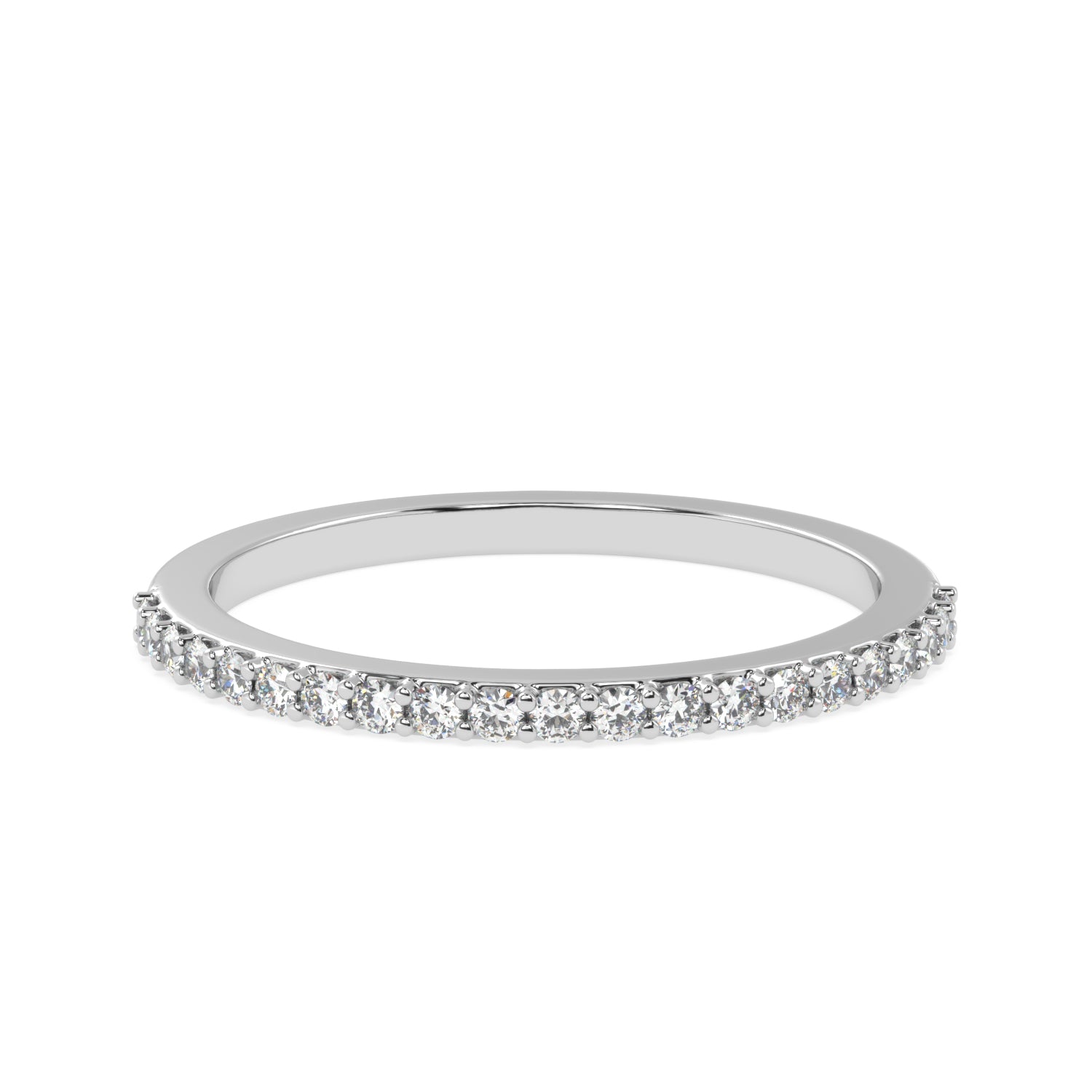 Timeless Sparkle - Prong Set Diamond Band Ring