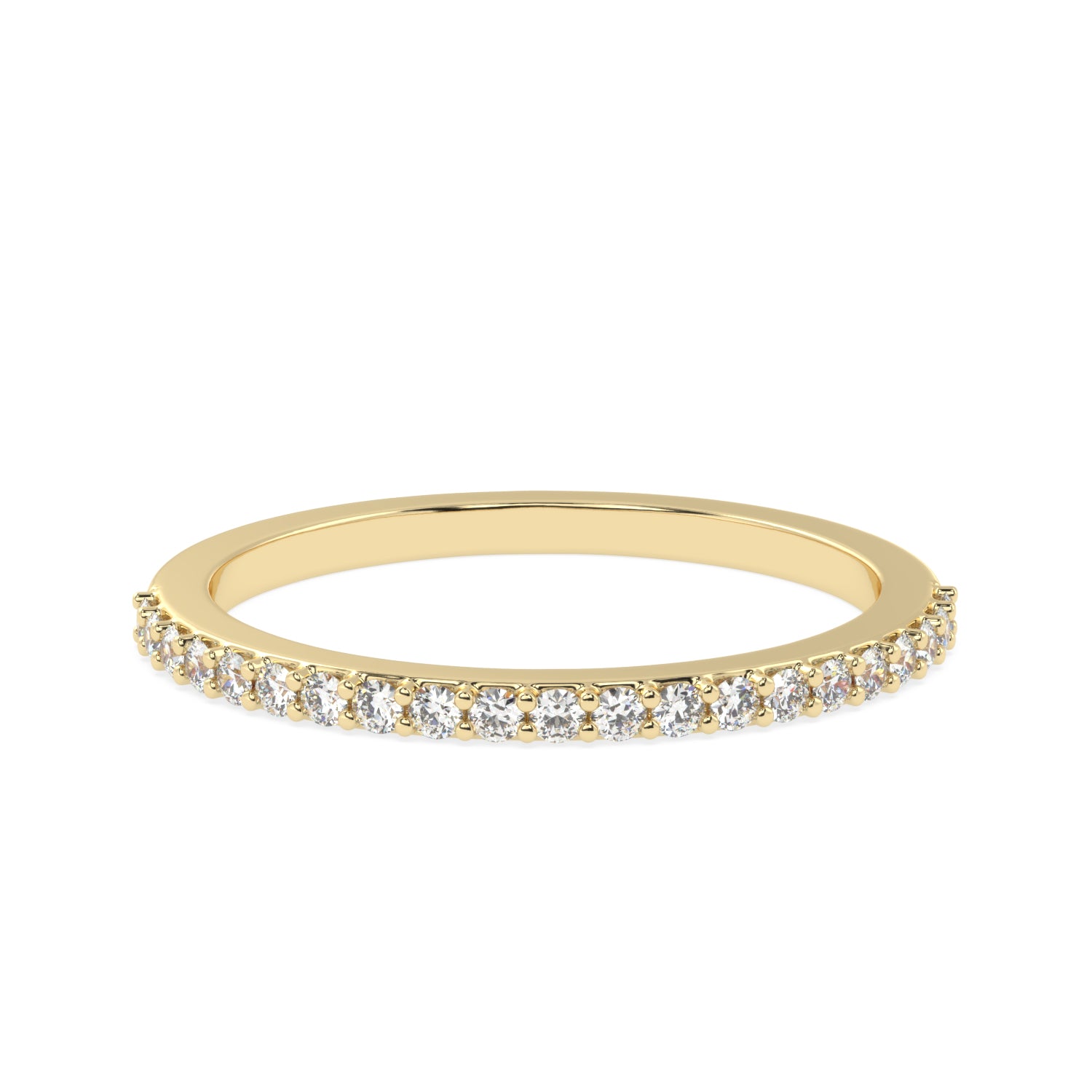 Timeless Sparkle - Prong Set Diamond Band Ring