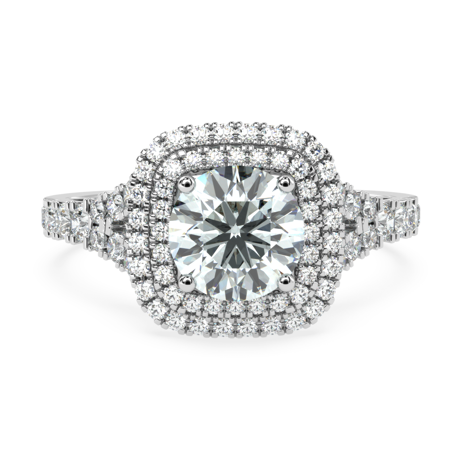 Brilliant Harmony: Solitaire Diamond Ring