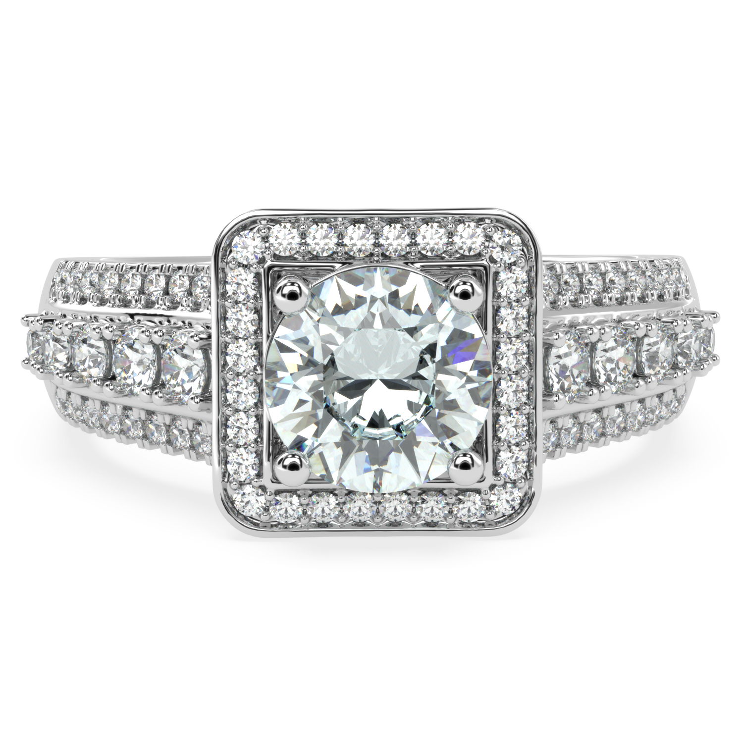 Ethereal Brilliance Solitaire Diamond Ring