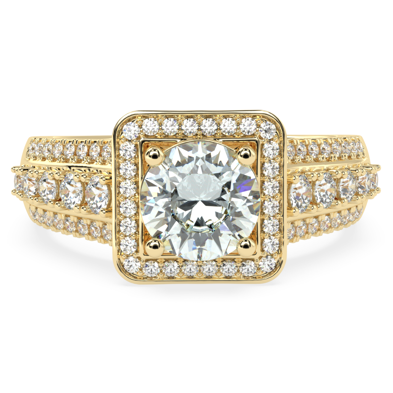 Ethereal Brilliance Solitaire Diamond Ring