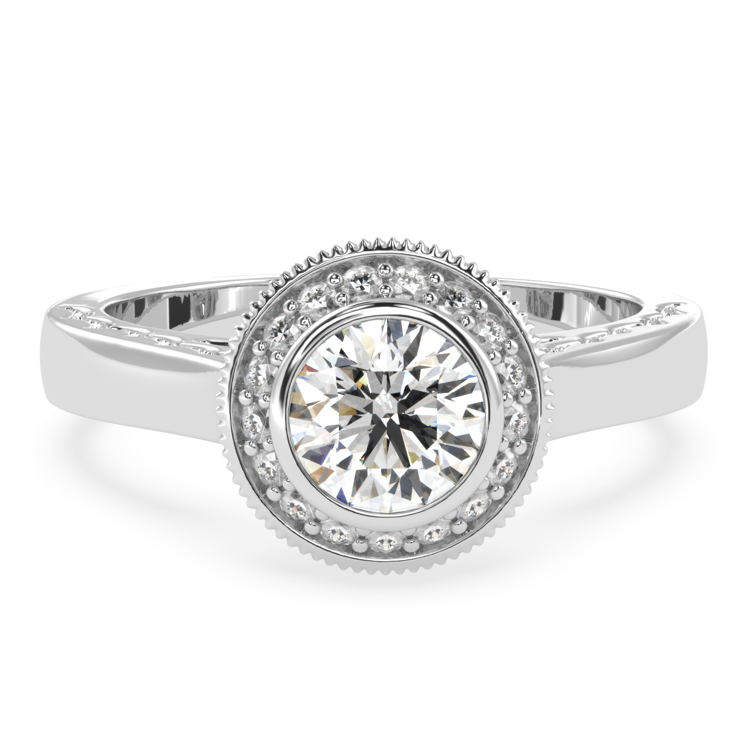 Eternal Grace Solitaire Diamond Ring