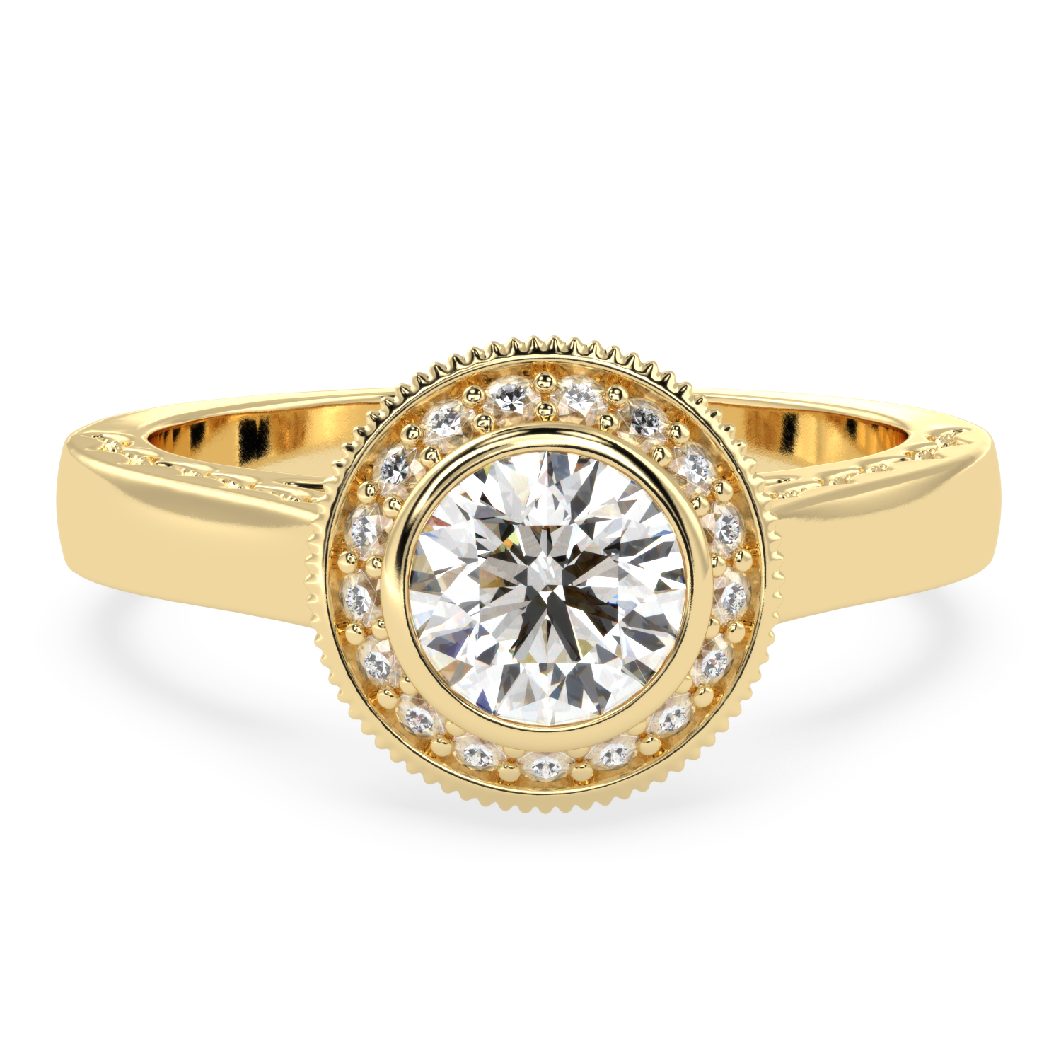 Eternal Grace Solitaire Diamond Ring