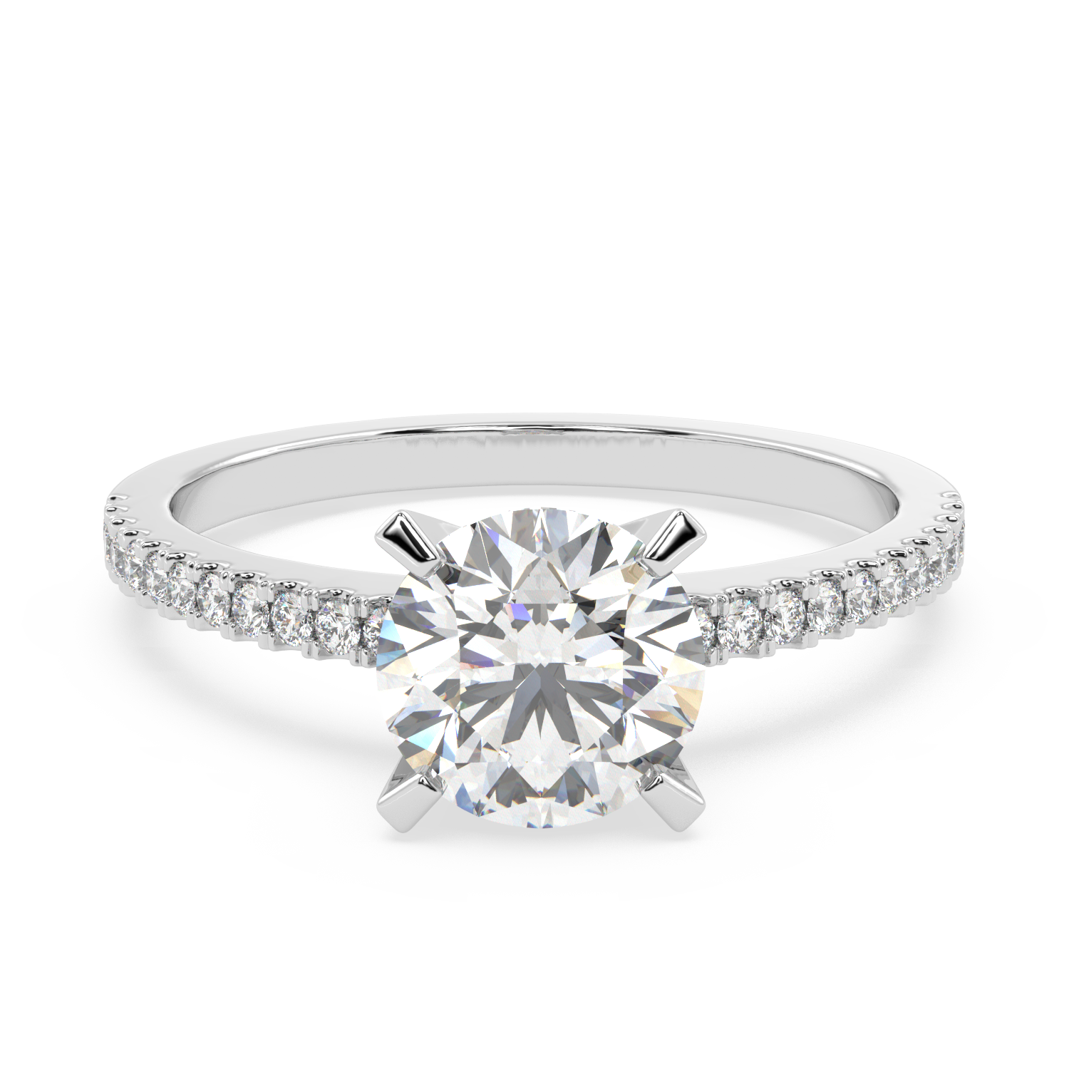 Dazzling Elegance Solitaire Diamond Ring