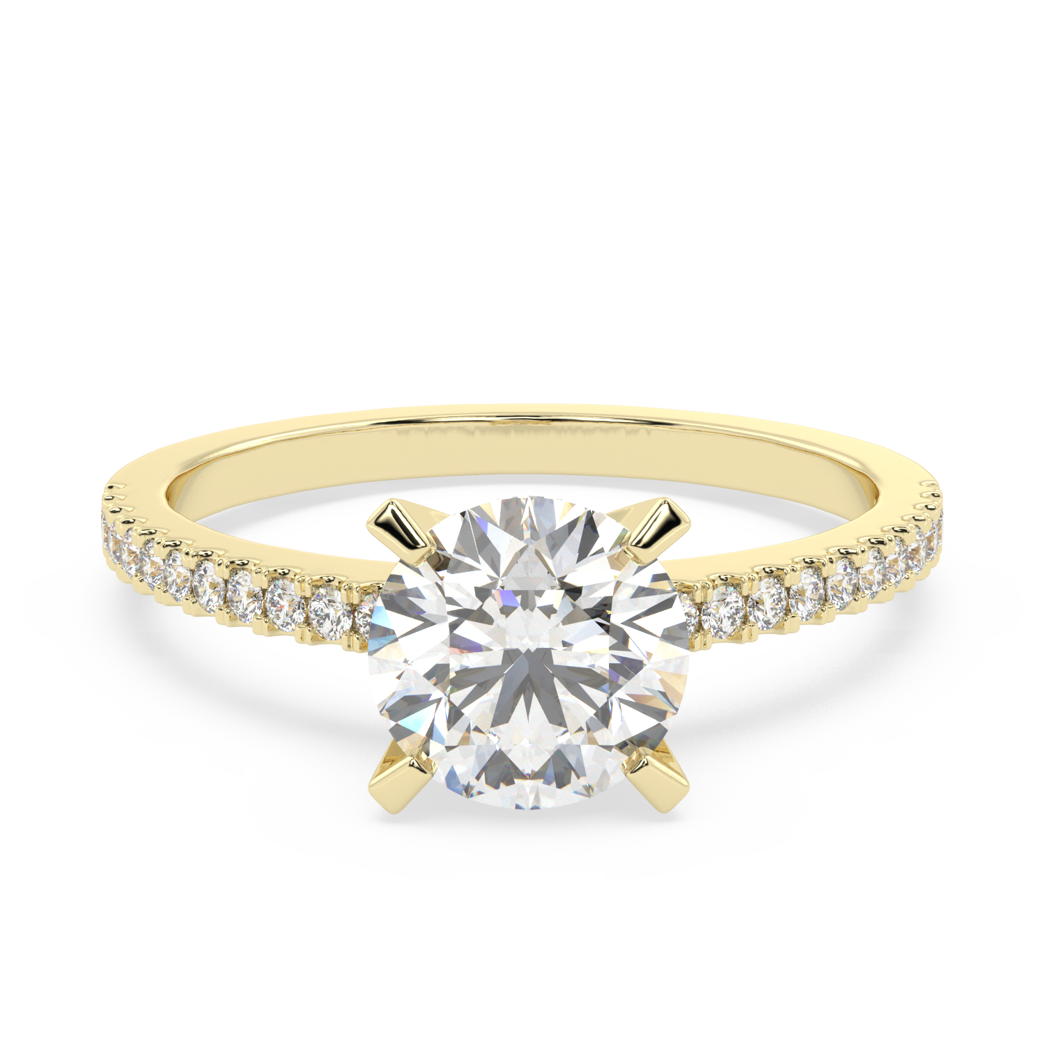 Dazzling Elegance Solitaire Diamond Ring